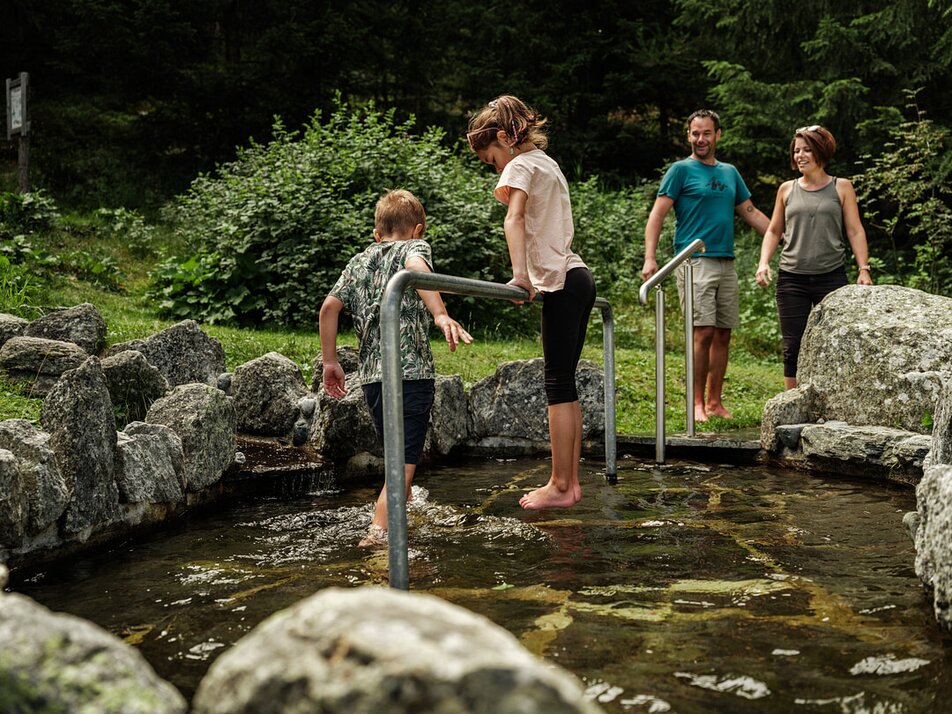 Fussbad | © Holiday destination Grächen St. Niklaus