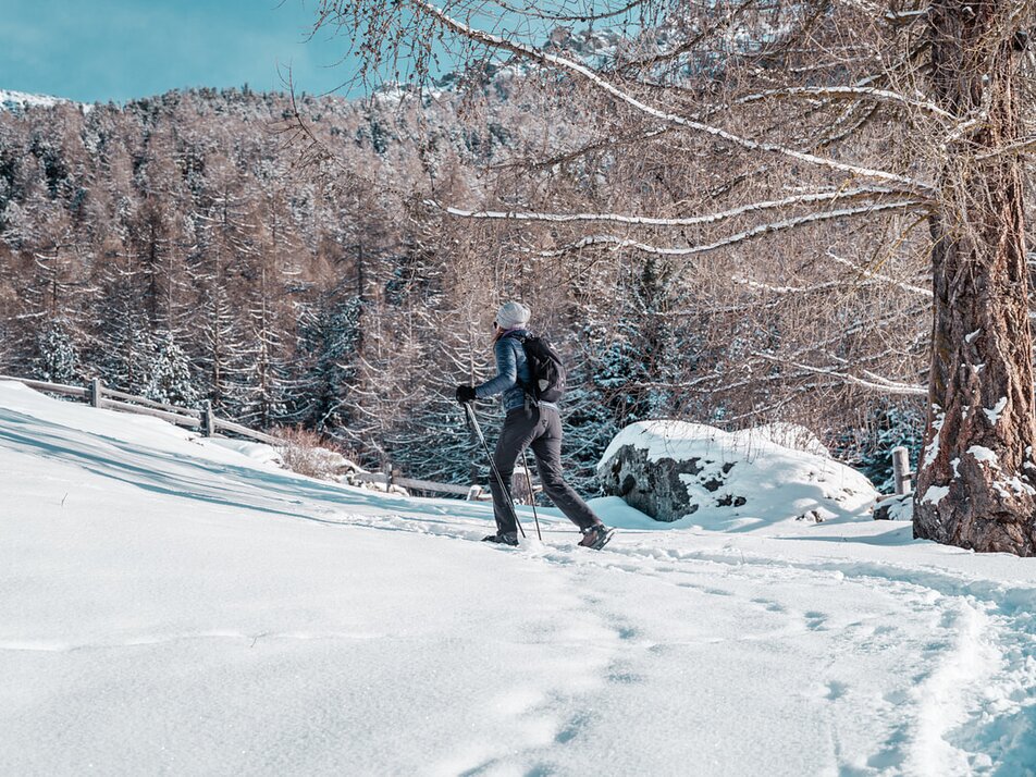 Alpe Äbnet Winter | © Grächen St. Niklaus