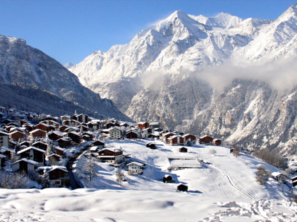 Dorf Grächen Winter | © Grächen St. Niklaus