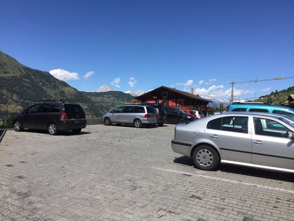 Parking space outside Autosilo | © Unknown