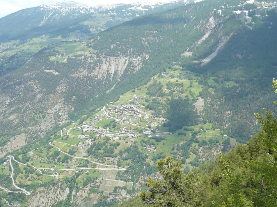 Ausblick Hohtschuggi | © Holiday destination Grächen St. Niklaus